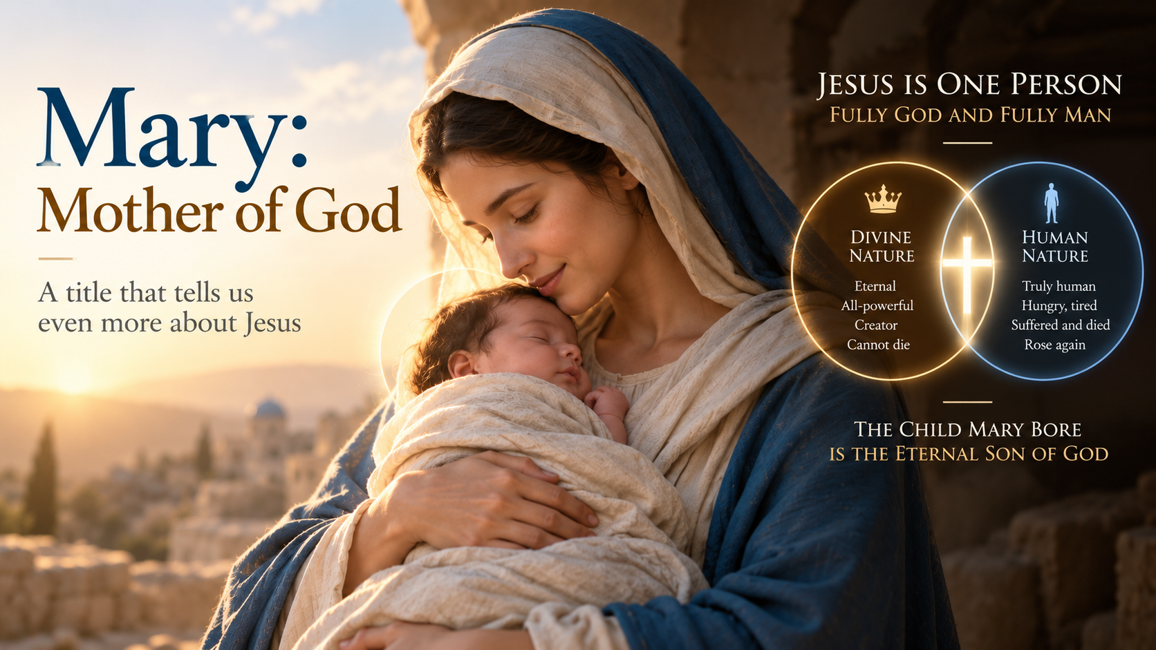 Mary and the Divine Child Infographic